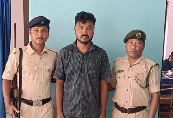 Assam resident arrested in Tripura with charges of raping a 14-year-old girl Assam resident arrested in Tripura with charges of raping a 14-year-old girl